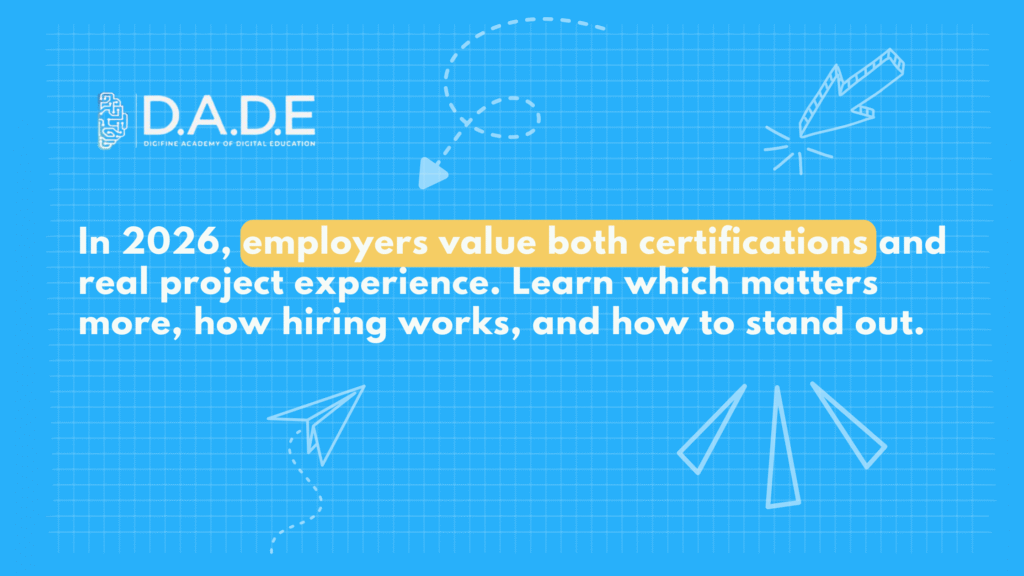 Do companies prefer certifications or real project experience in 2026?